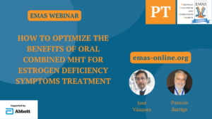 Benefits of oral combined MHT for estrogen deficiency symptoms treatment (PT)