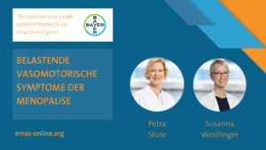 Belastende vasomotorische Symptome der Menopause